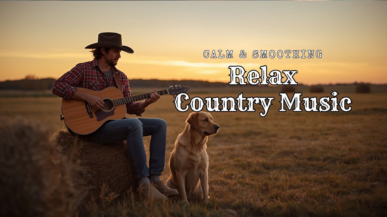 🎵 Relaxing Country Music | Gentle Acoustic Country Songs for Work & Relax