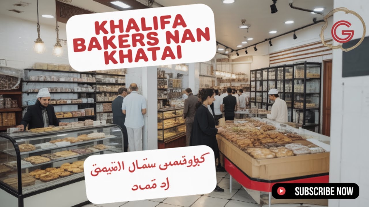 Famous Khalifa Bakers Nan Khatai | Lahore's Iconic Sweet Makers | Historic Bakery in Lahore