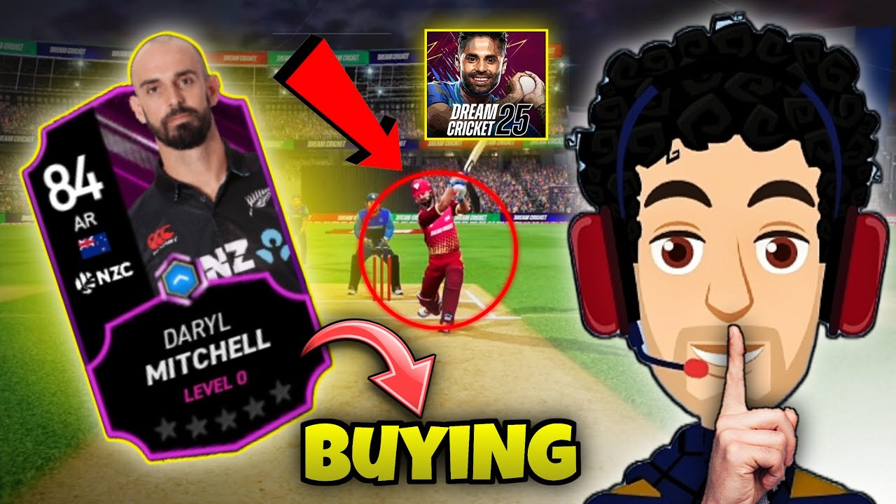 Buying Daryl Mitchell In Dream Cricket 25 | Playtish |
