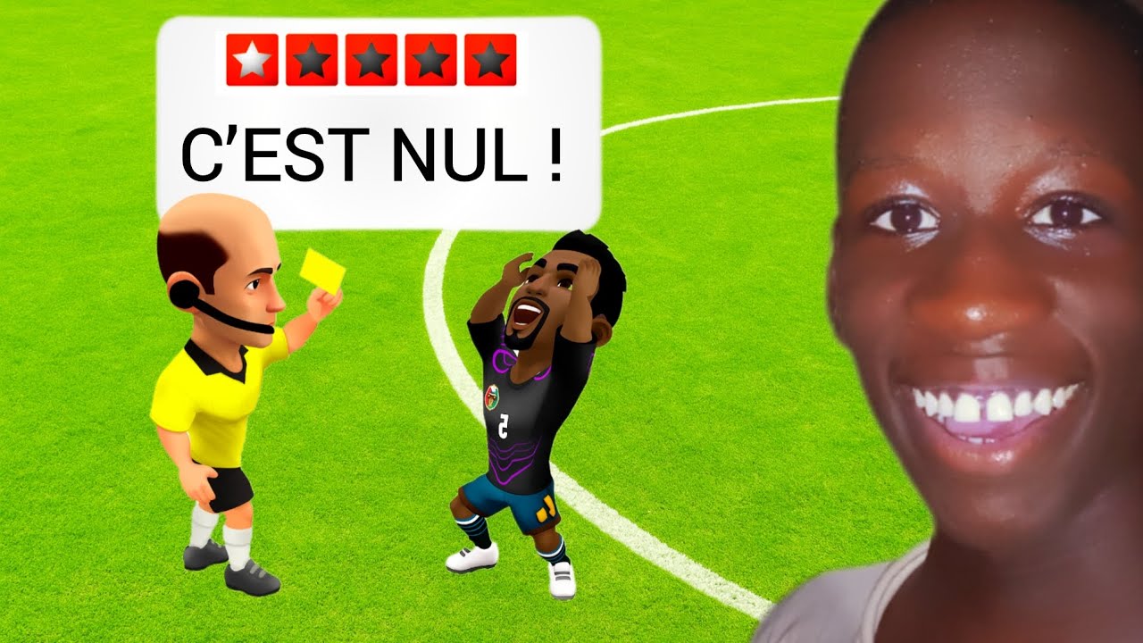 Je teste les pires jeux de foot mobiles !