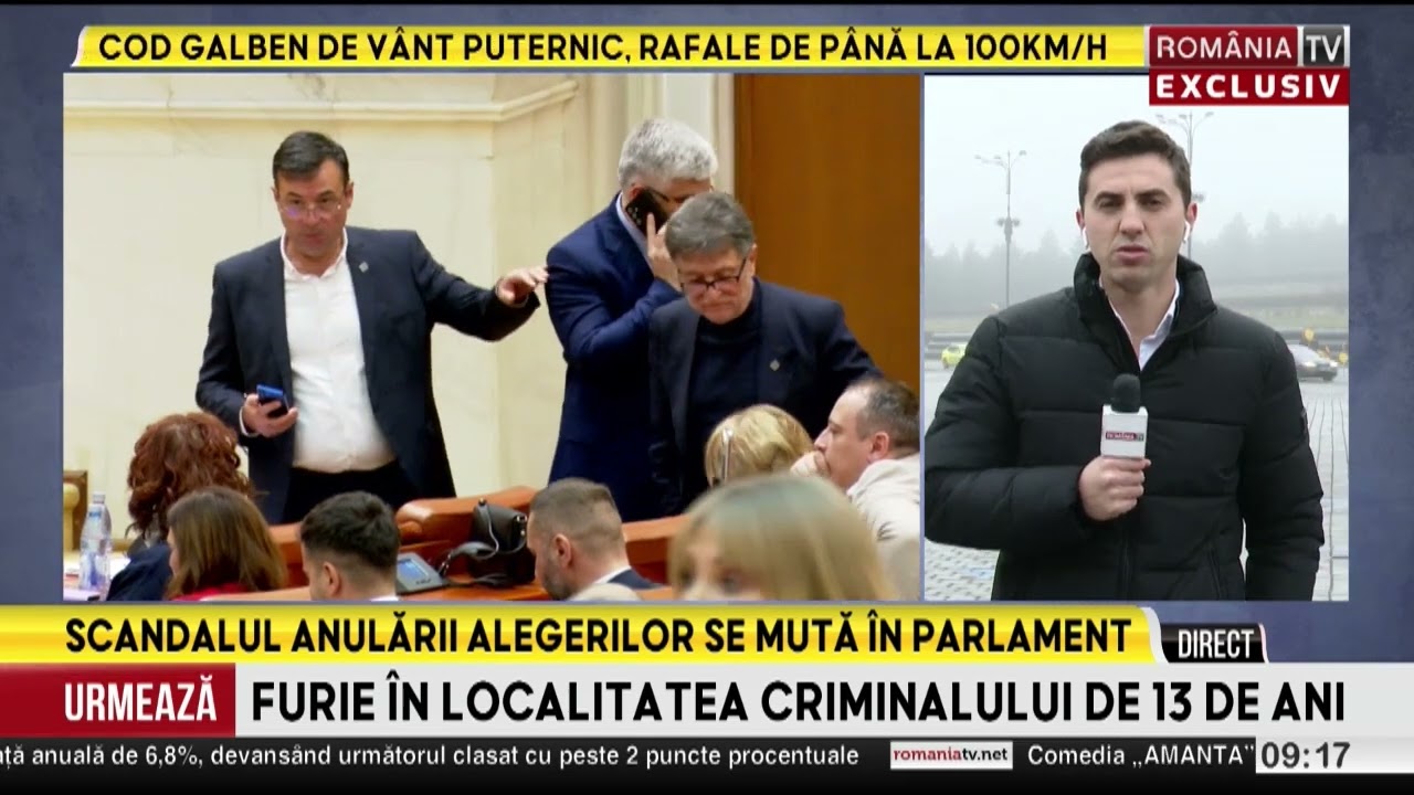 Scandalul anulării alegerilor se mută in Parlament