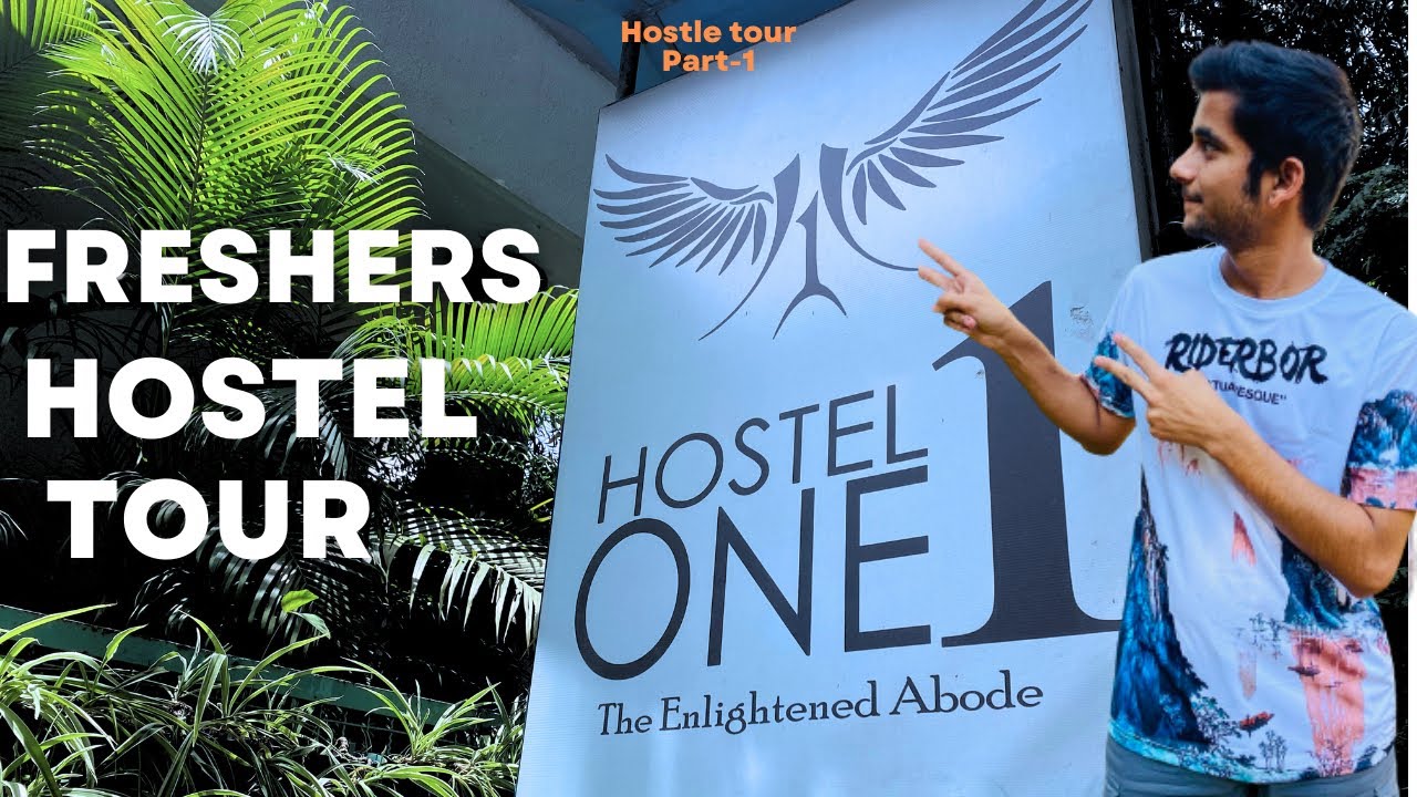 IIT Bombay Freshers Hostel Tour 😍 | Hostel -1 | Part 1