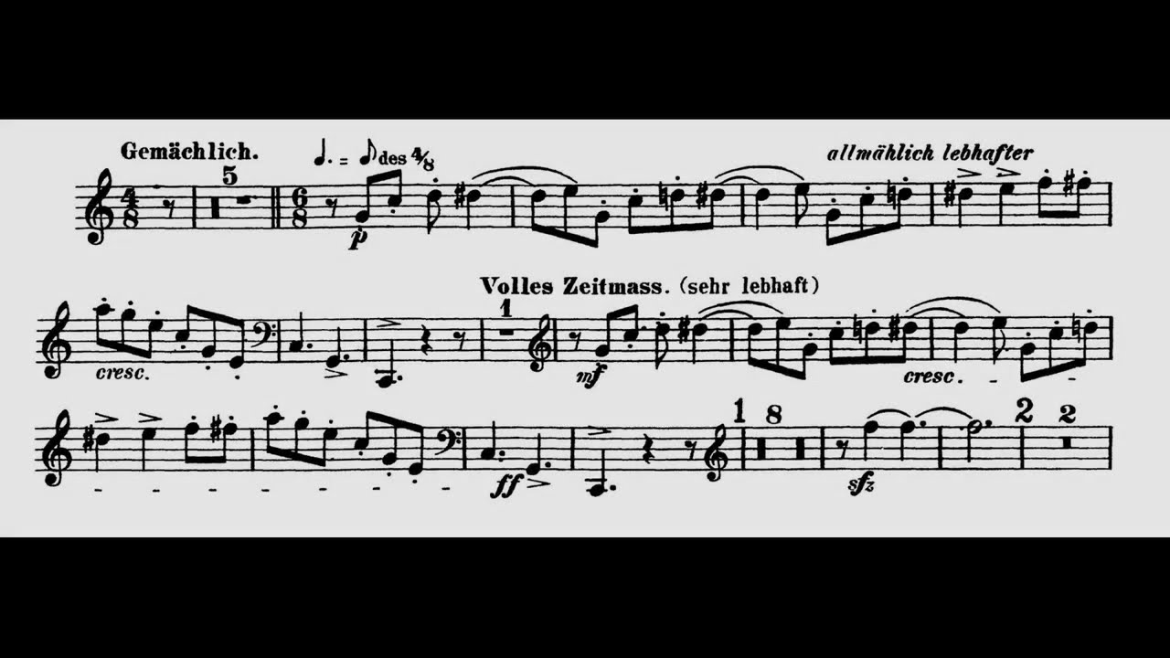 A test for connoisseurs - 5 versions of the famous Horn Solo (Till Eulenspiegel by Richard Strauss)