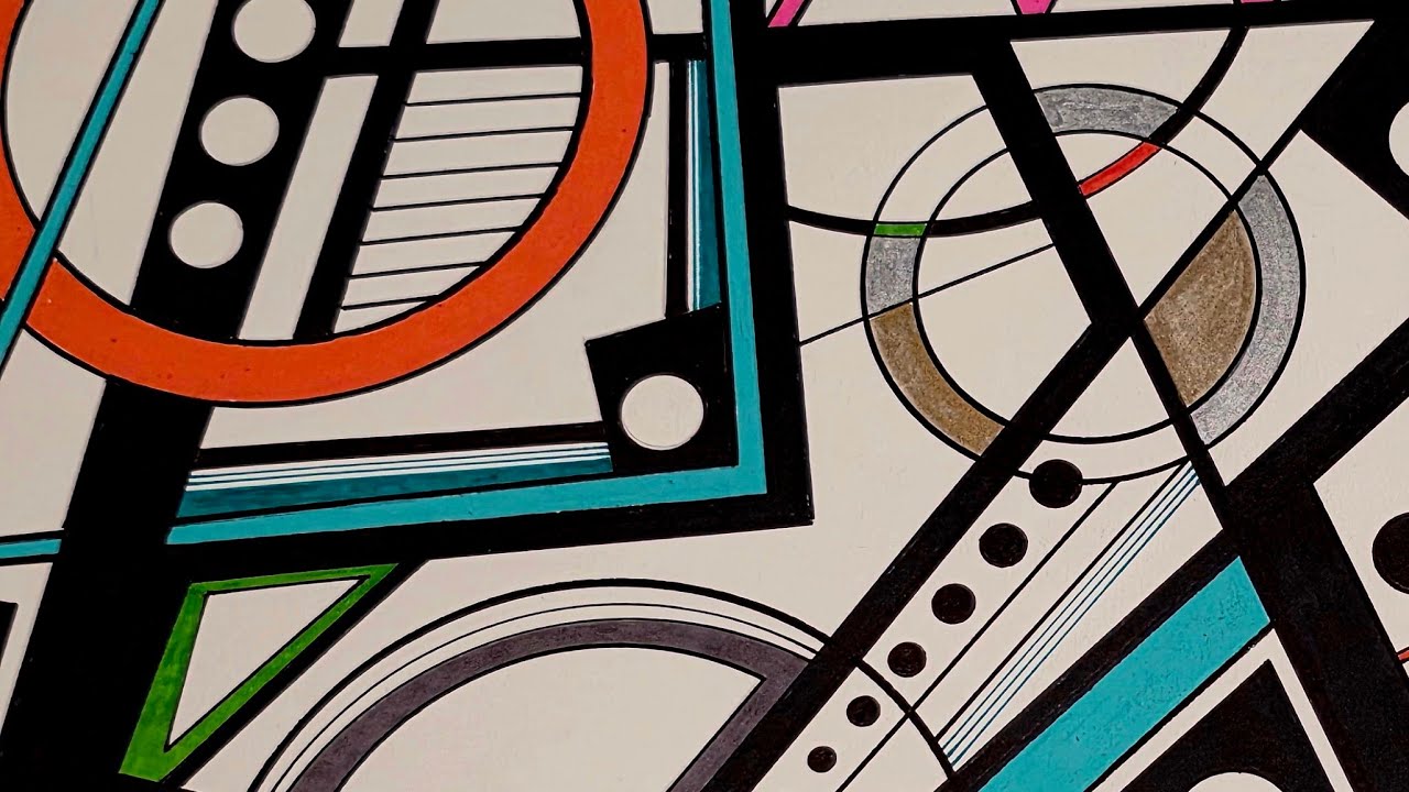 Geometric Street Art 🎨 | Finalizing Unique Shapes [LIVE 0006]