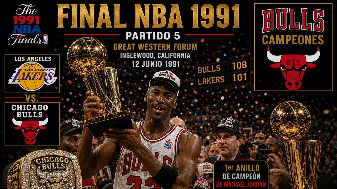 “El nacimiento de una dinastía: Bulls vs Lakers – Game 5 (1991)”