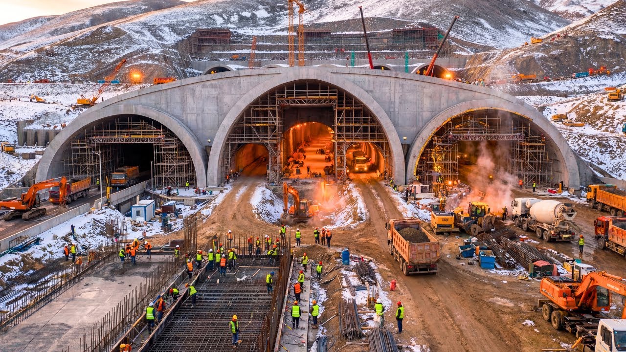 Inside China's $46B Tianshan Shengli Tunnel: World's Longest Expressway at 9,842 Feet!