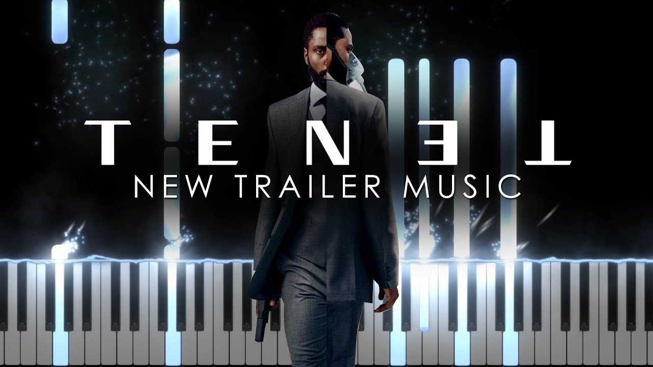 TENET New Official Trailer Music (Synthesia Piano Tutorial)+SHEETS&MIDI