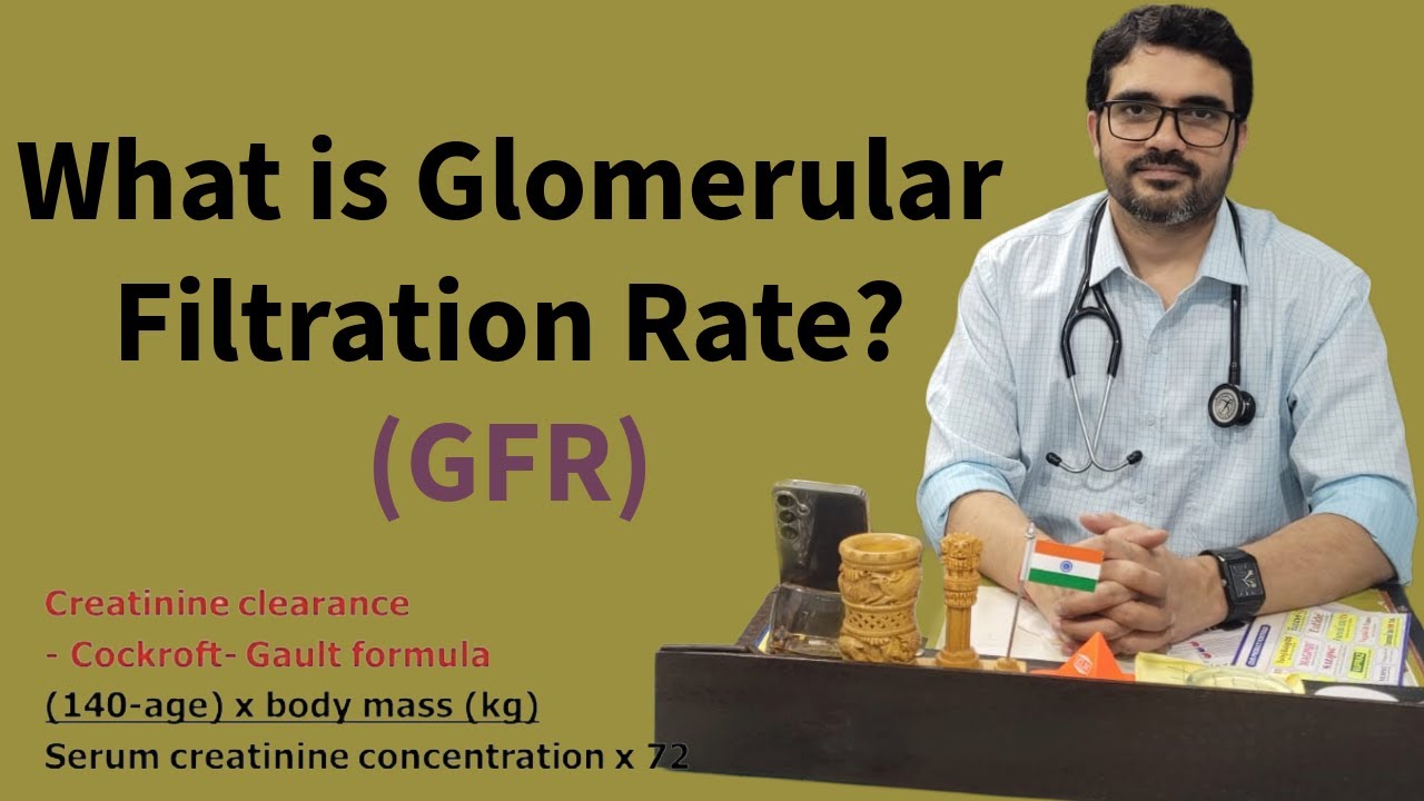 WHAT IS GLOMERULAR FILTRATION RATE (GFR)🥼🩺