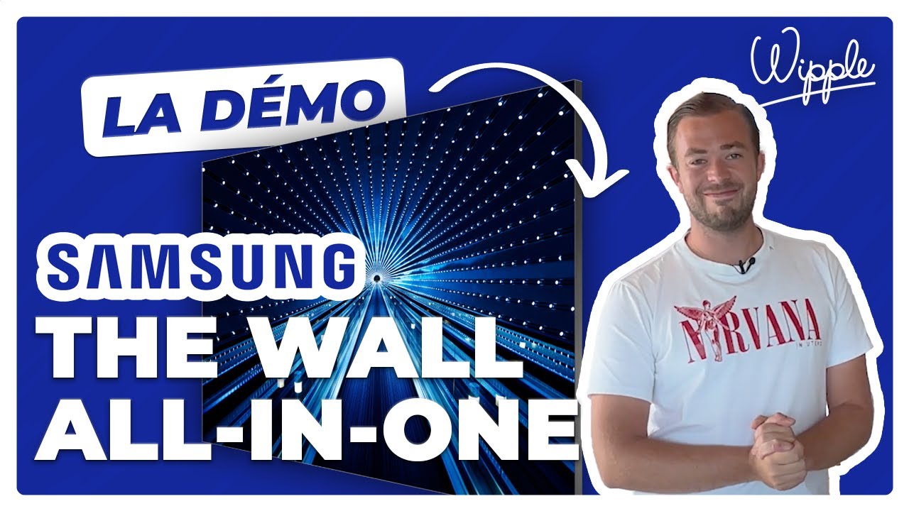 PRÉSENTATION - Le mur LED All-in-One de Samsung