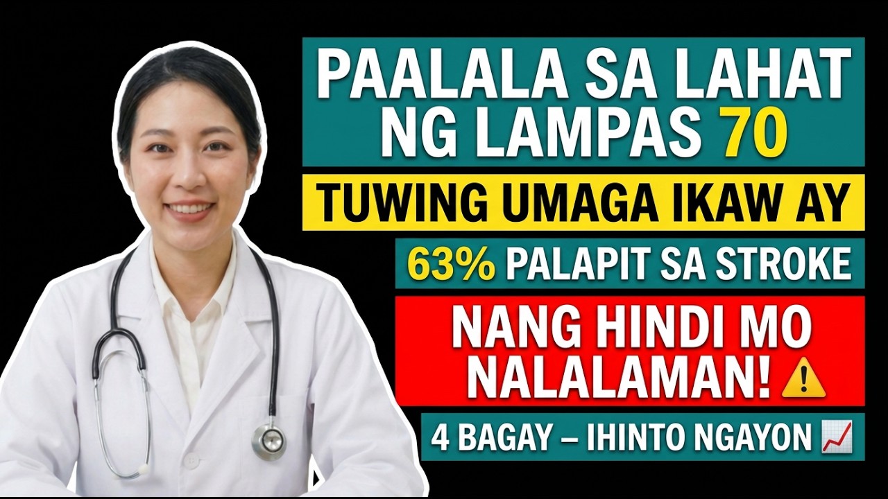 HUWAG Gawin ang 4 BAGAY na Ito Pagkagising Pagkatapos ng 70! DELIKADO sa PUSO at UTAK!