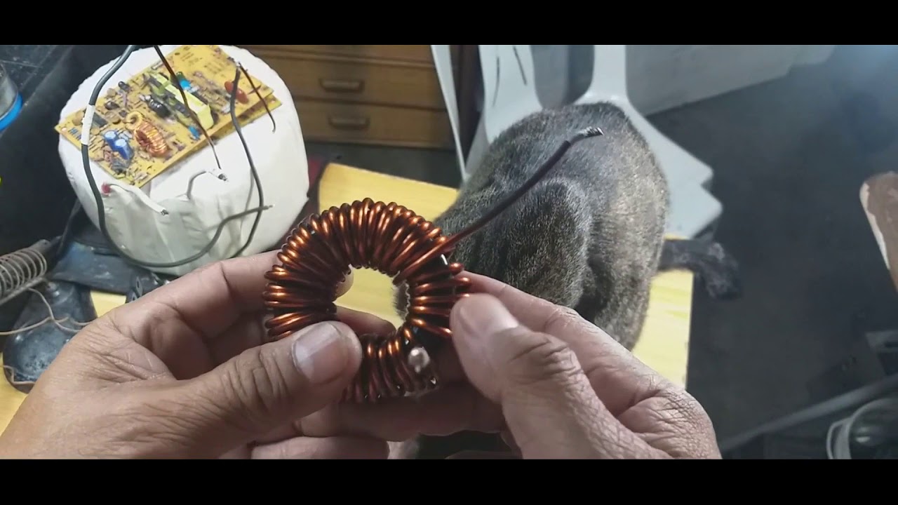 DIY PAANO GUMAWA NG TOROIDAL INDUCTOR FILTER CHOKE