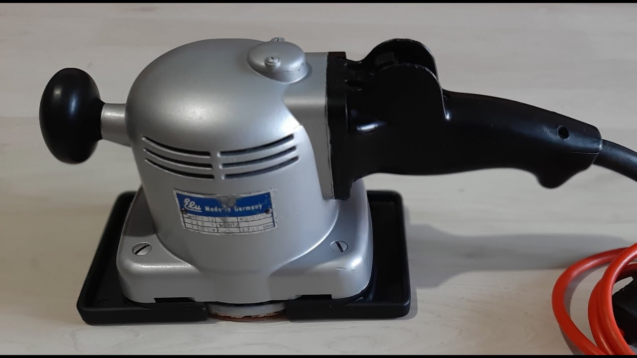 Old sander restoration