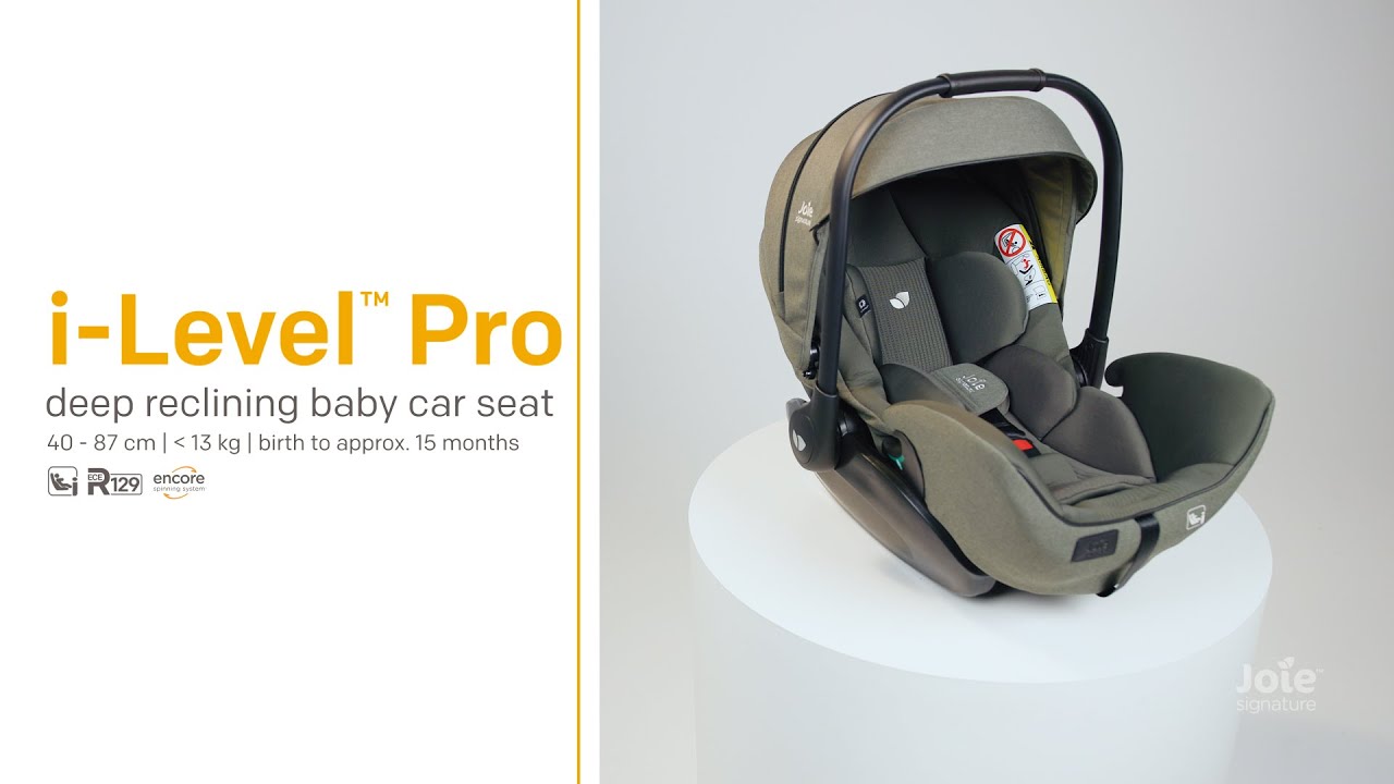 Joie Signature i-Level™ Pro | How to Install your deep reclining baby car seat