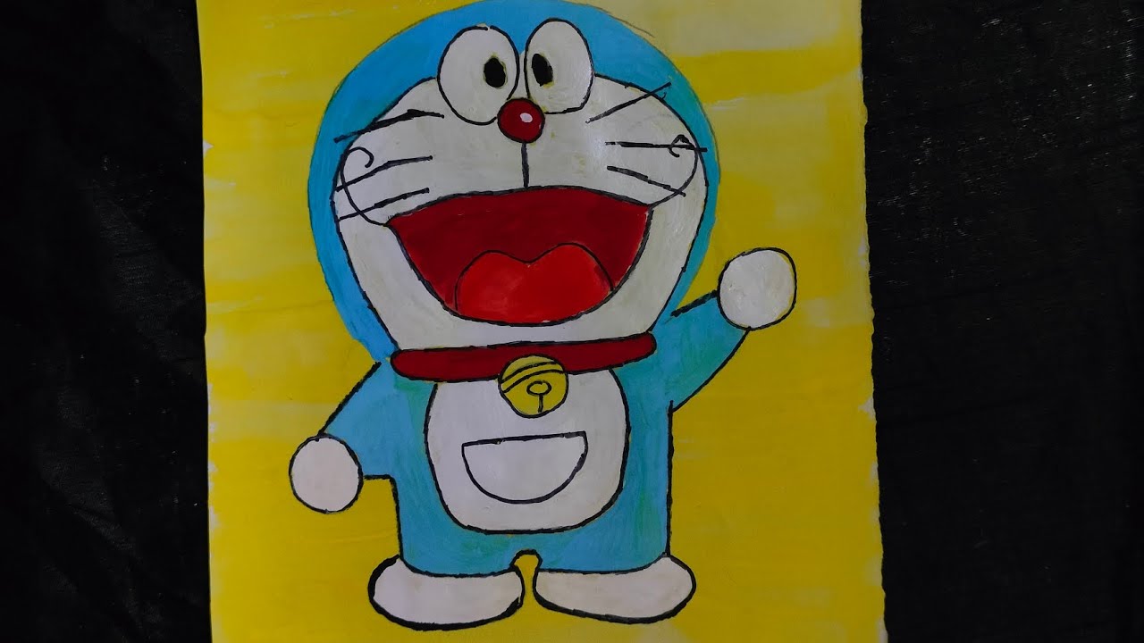 Doremon Easy drawing #youtubevideo #viral #doremondrawing  #trending #artisticchannel 