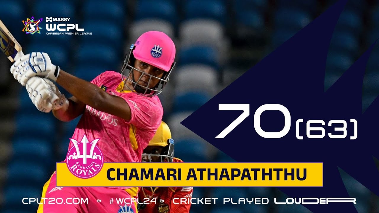 AMAZING Performance from Chamari Athapaththu! | CPL 2024
