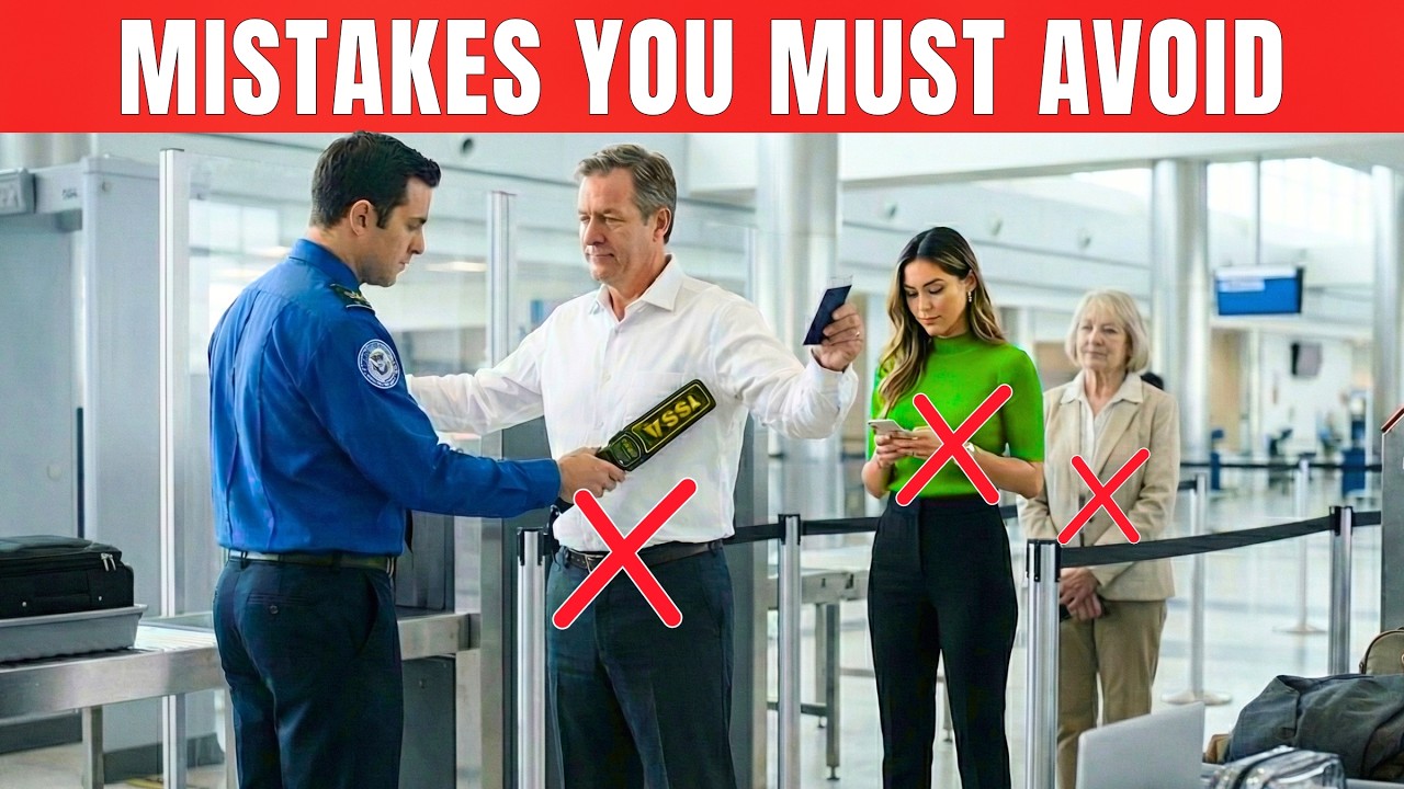 10 Airport Mistakes You Must Avoid in 2026 (Security Tips Most Travelers Miss)