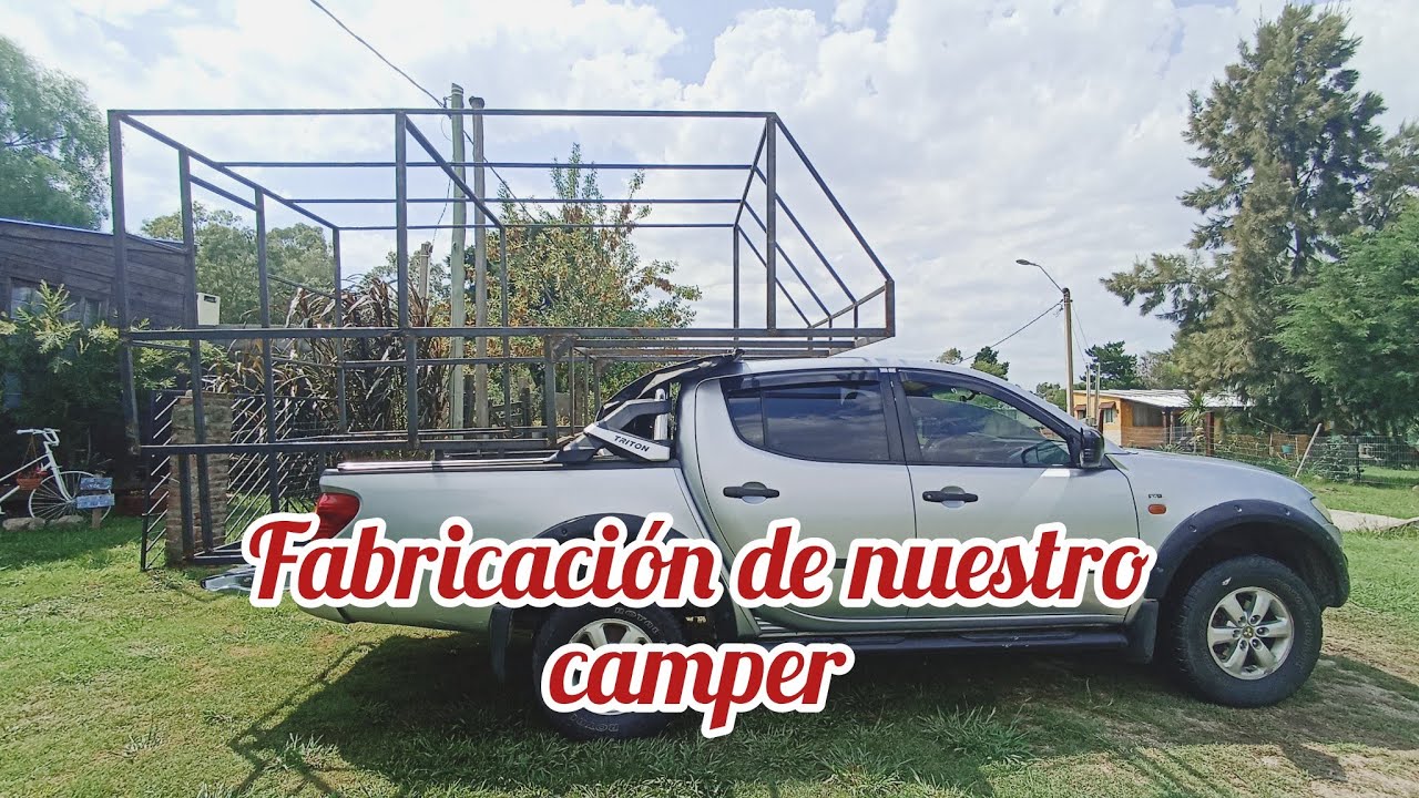 FABRICACIÓN DE ESTRUCTURA DE CAMPER #proyectocamper #viajerosuruguayos #fabricacionartesnaal