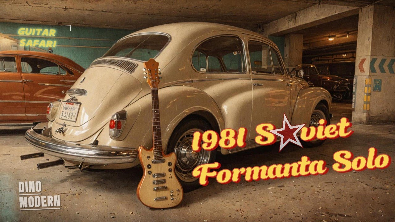 Soviet Sleeper? 1981 Formanta Solo II – The USSR’s Take on a Classic! | Vintage Guitar Hunt for $90