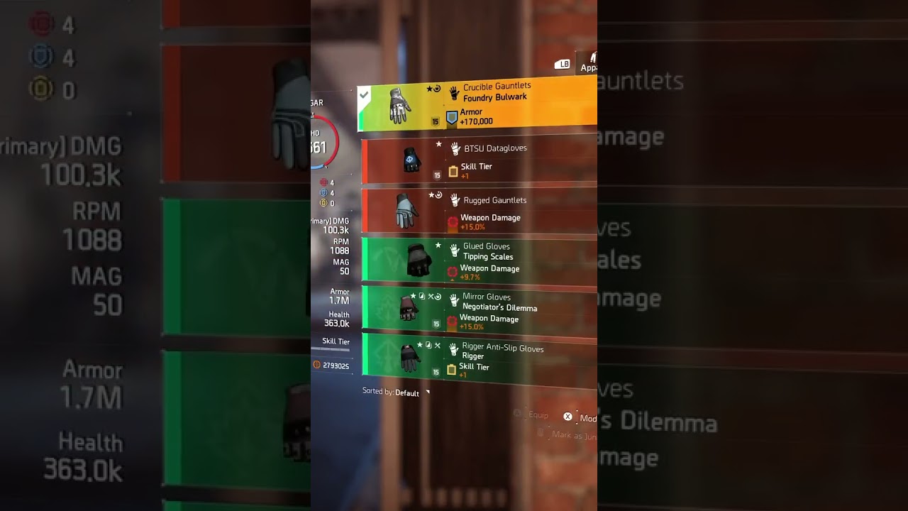 Tom Clancy's The Division 2 - Best Foundry Bulwark Heroic Build #gaming #division2 #division2builds