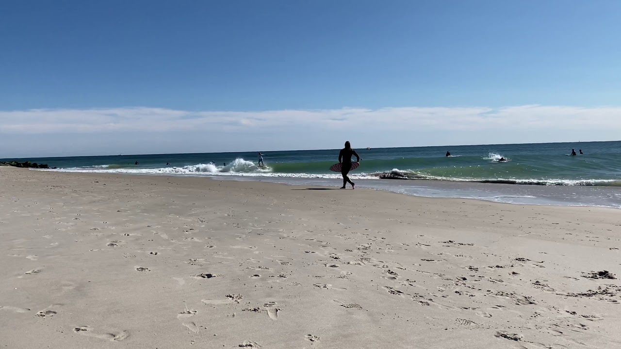 100 Yard Ride on a Skimboard - Democrat Point, Fire Island
