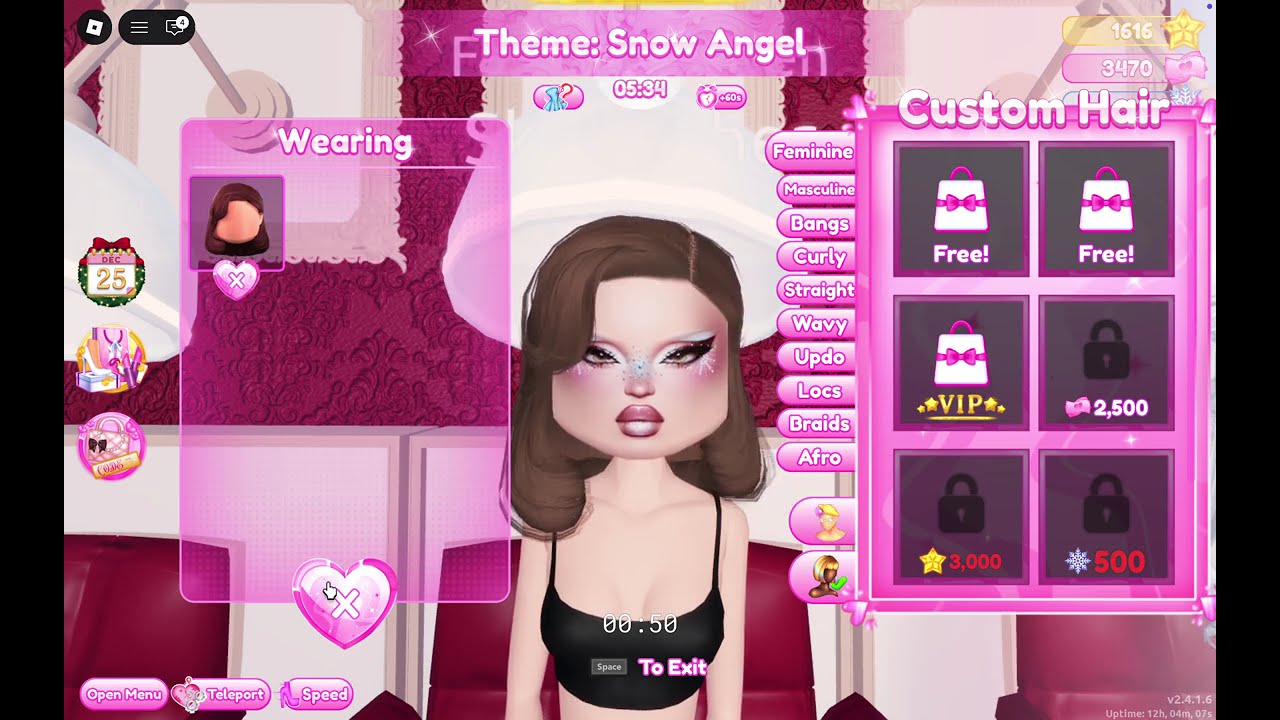 Playing dress to impress