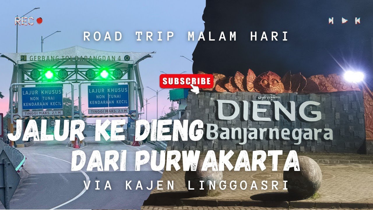 Road Trip Dieng Malam Hari Via Kajen Linggoasri