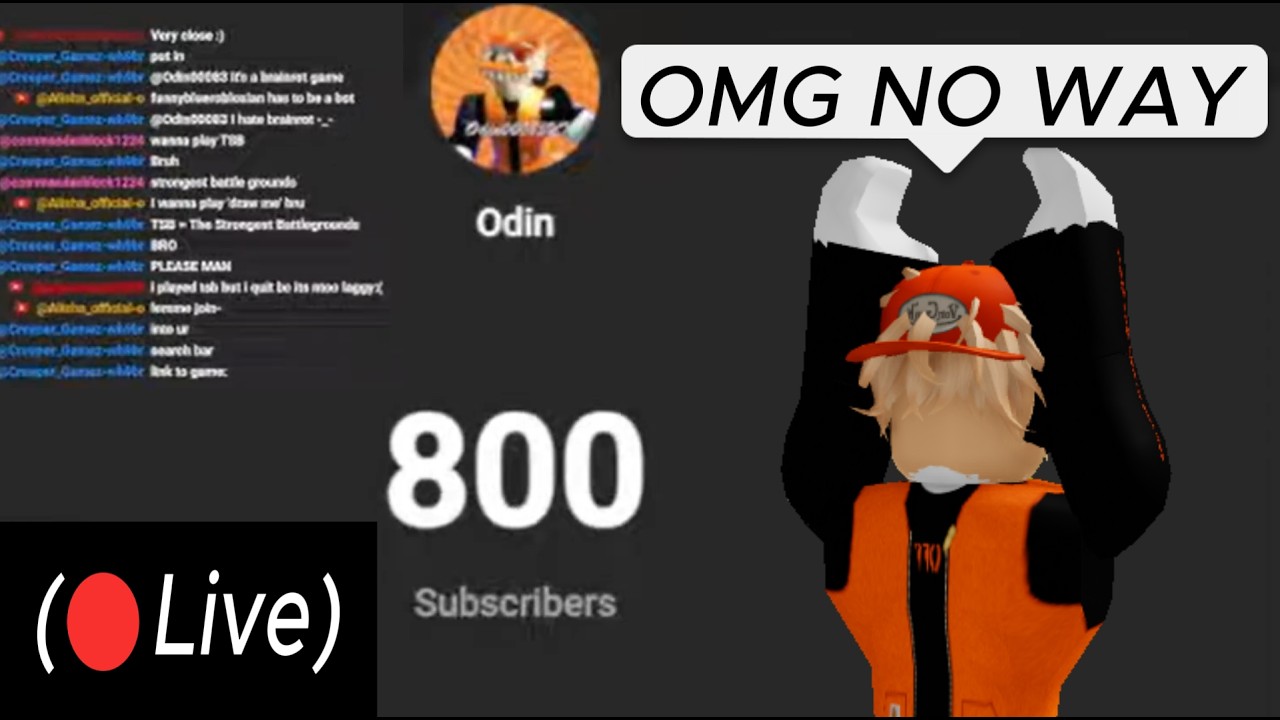 I finally hit 800 subscribers!