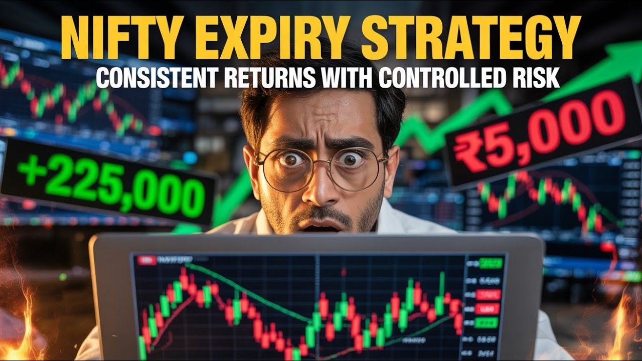 How I Trade Nifty Expiry with Low Drawdown (Live Explanation)