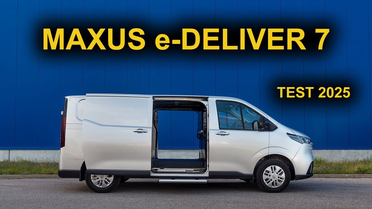 Dostawczak na prąd. Czy to ma sens? - Maxus e-Deliver 7 88 kWh 204 KM - TEST 2025