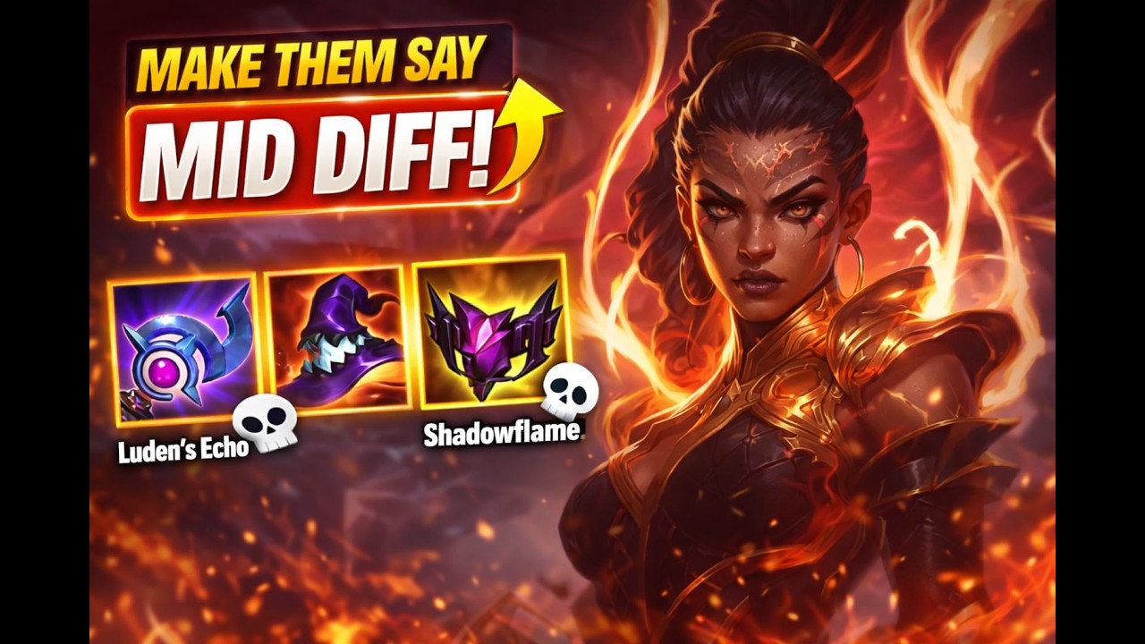 I made Enemy Team say mid diff even after loosing the lane