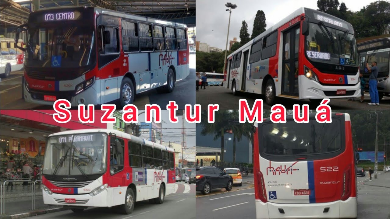 Mostrando os Prefixos Dos Ônibus da Suzantur Mauá