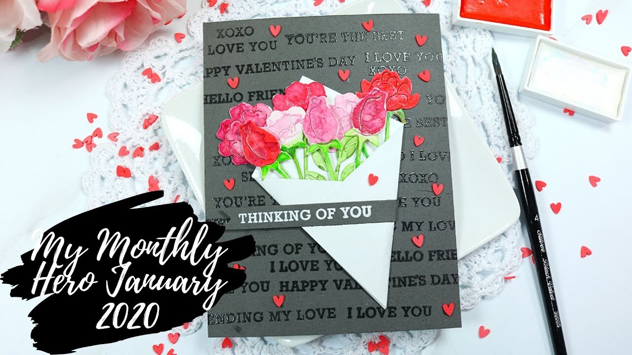 Hero Arts | My Monthly Hero January 2020 Card Kit