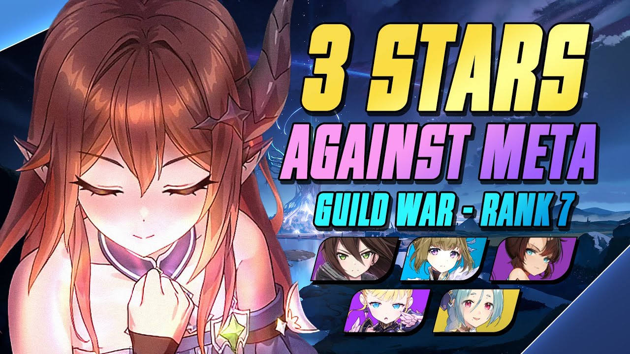 EPIC SEVEN | I TRIED to USE GUILD WAR TOURNAMENT 3 STARS TECH and IT WORKED!