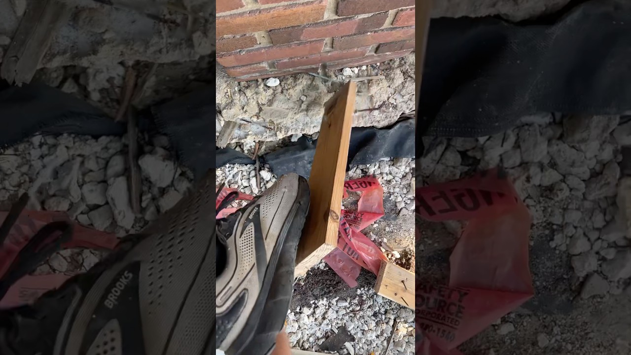 Dangerous jobsite.