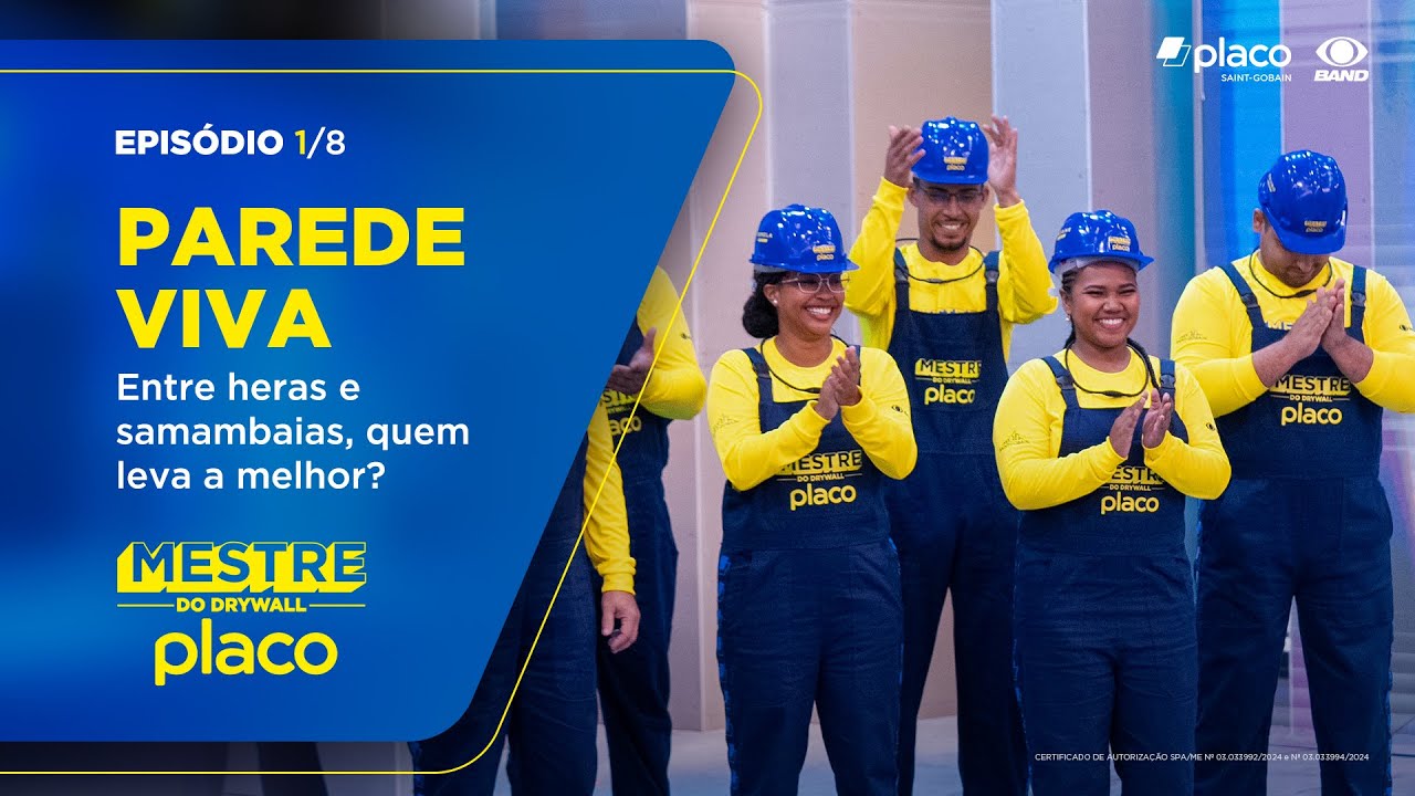 REALITY SHOW MESTRE DO DRYWALL PLACO | EP 1/8 | Entre heras e samambaias, quem leva a melhor?