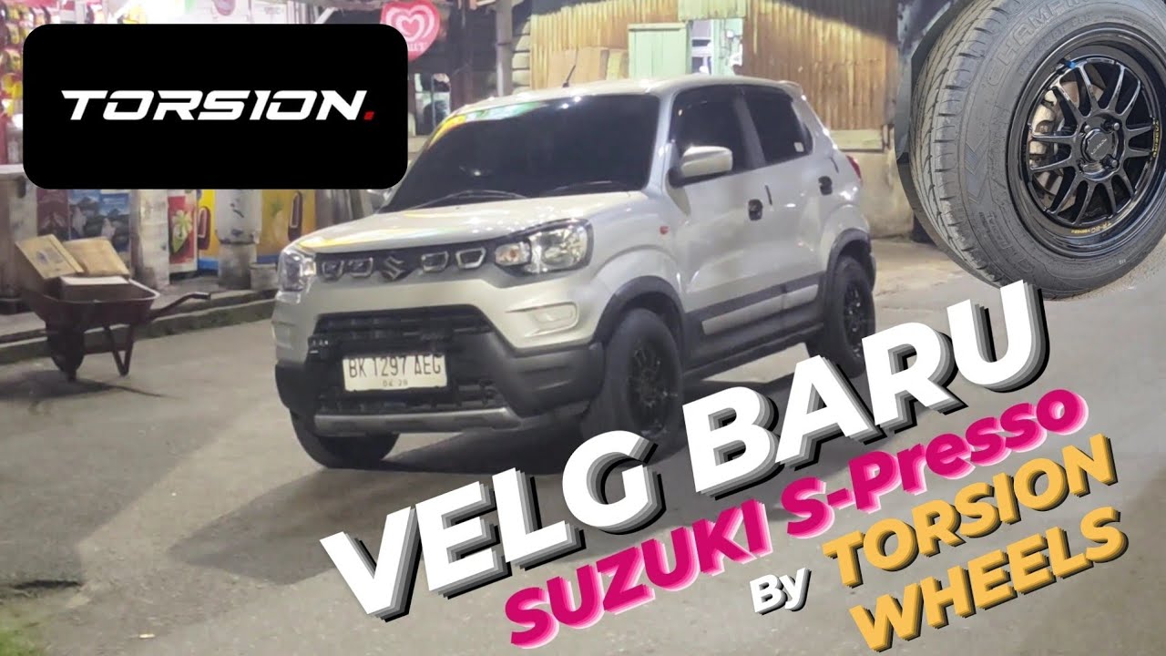 GANTI VELG RING 15 SUZUKI S-PRESSO DENGAN TORSION WHEELS  #suzuki #suzukispresso #fyp #fypyoutube