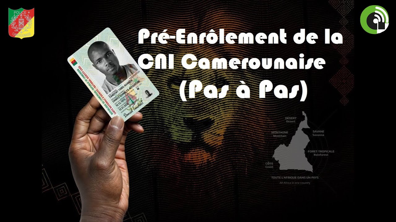 Pré-enrôlement de la carte d'identité nationale camerounaise en 48h(express) | AlphaCyberConnect
