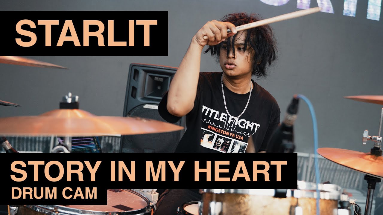 Starlit - Story In My Heart (Live Drum Cam) PICA Fest 2025, Bali // Sidiq Nur