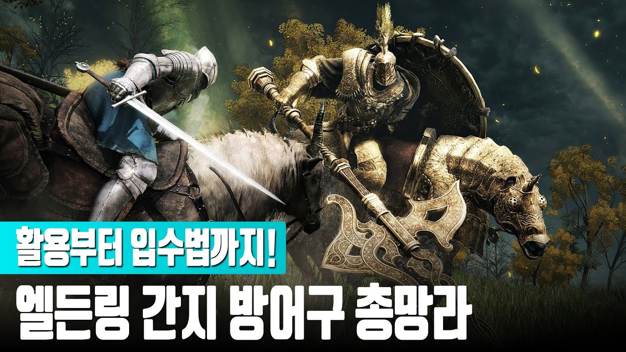 활용부터 입수까지! 엘든링 성능&간지 방어구 16종 총망라 [엘든링 공략]