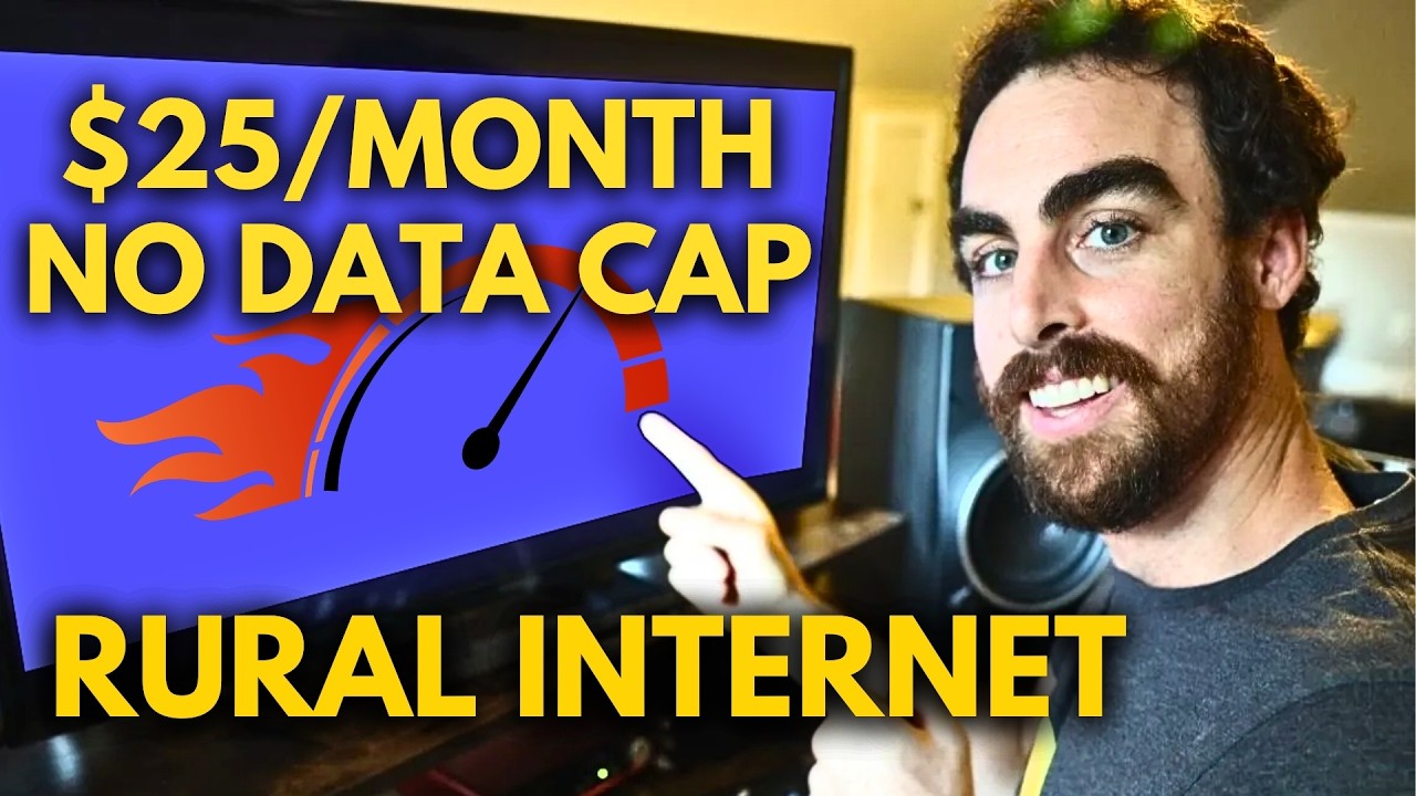 SUPER FAST Unlimited Rural Internet for $25/month!