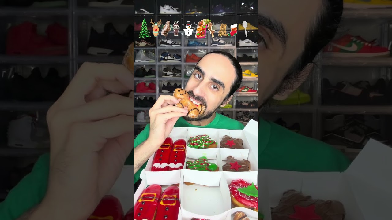 Food ASMR Eating a Dubai Chocolate Tree 🌲 