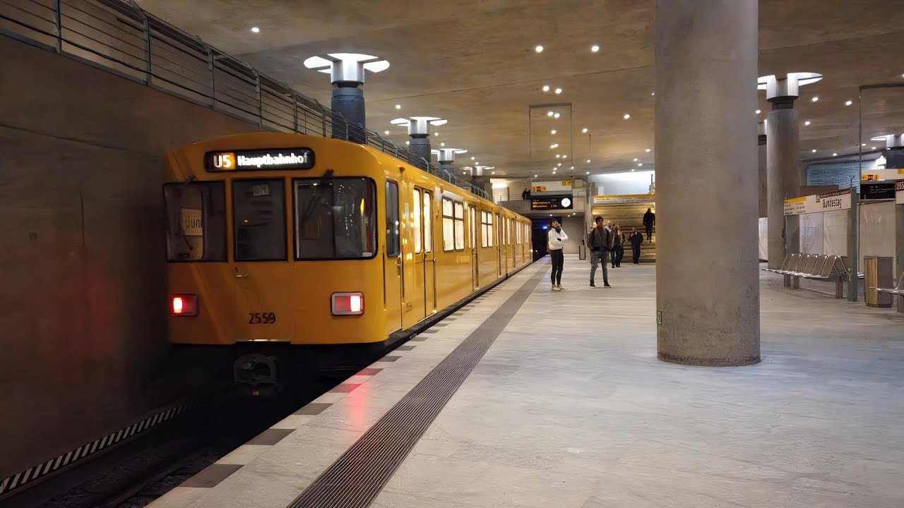 U-Bahn Station Bundestag 2019 - Berlin 🇩🇪 - Walkthrough 🚶