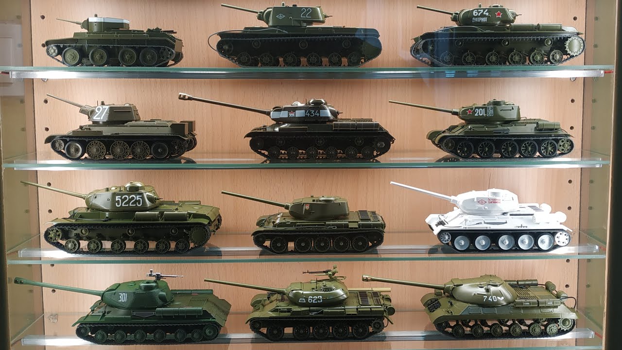 Gyűjtem&eacute;nyem: Szovjet haditechnika 3 Harckocsik/Моя коллекция: Советская военная техника 3 Танки