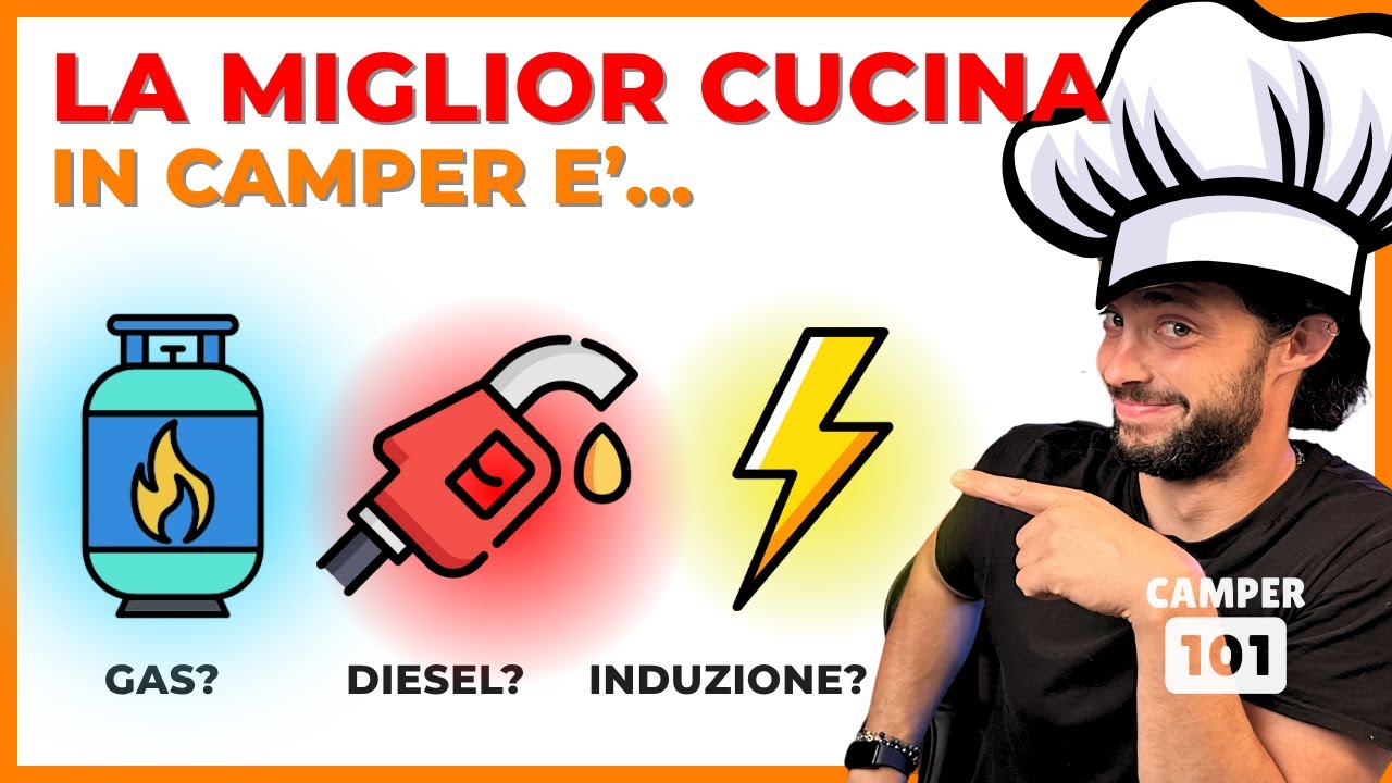 Gas vs Diesel vs Induzione: Qual è la Migliore Cucina per il Tuo Camper? | Camper 101 | Ep. 12