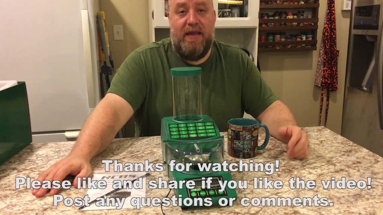 RCBS Chargemaster 1500 - Programming and Straw Mod
