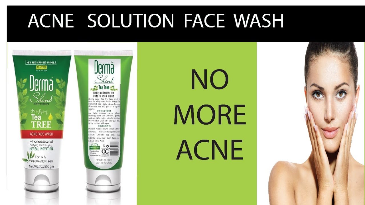 derma shine face wash honest review |acne solution face wash
