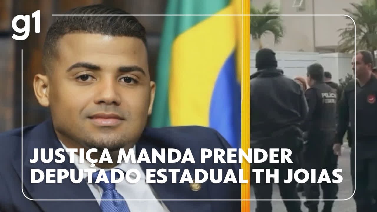Justiça manda prender deputado estadual TH Joias por tráfico, venda de armas e outros crimes