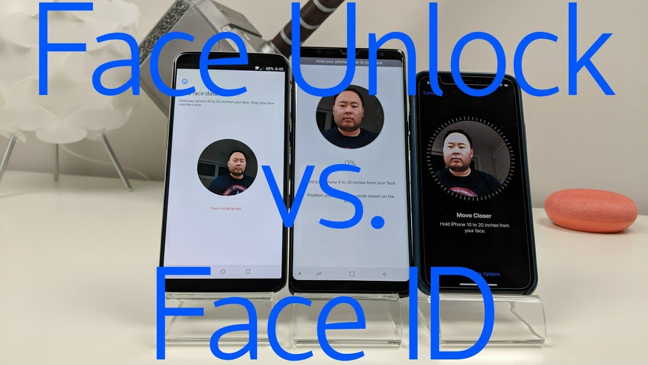 OnePlus 5T vs. iPhone X vs. Galaxy Note8 | Is iPhone Face ID Better than Android Face Unlock?!?!?