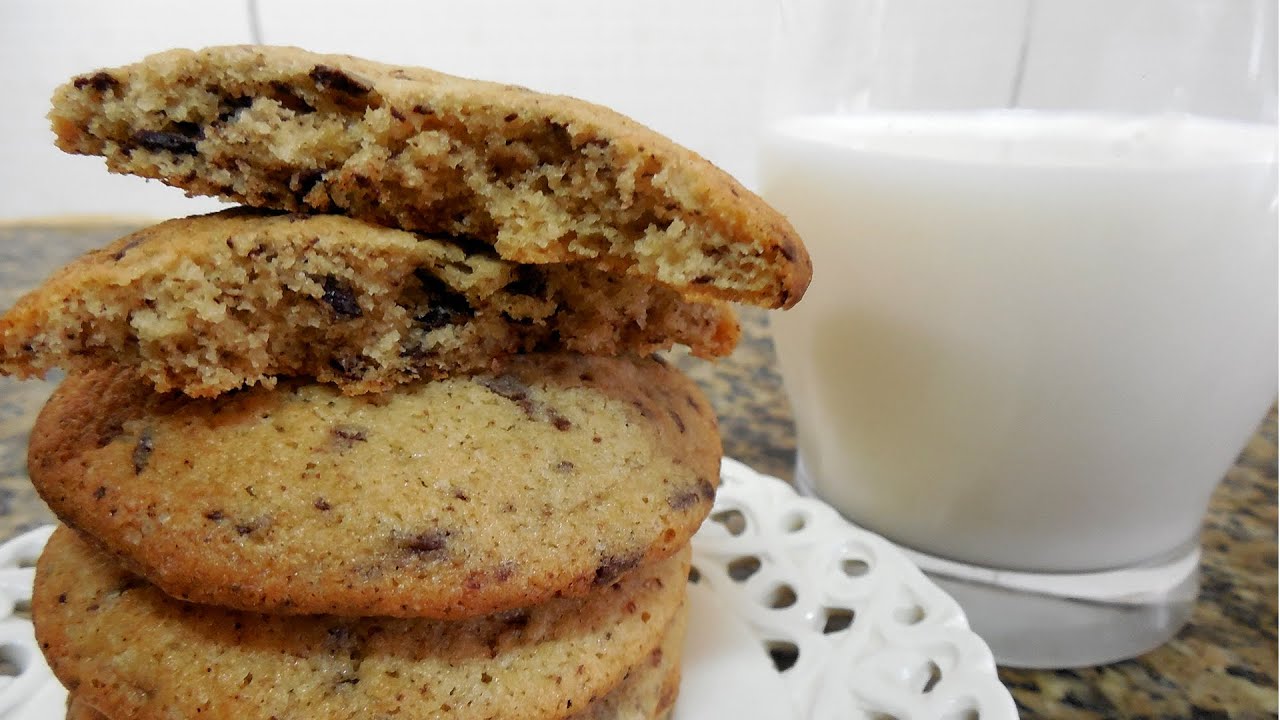 Simple and Tasty Chocolate Chip Cookies - ASMR cooking