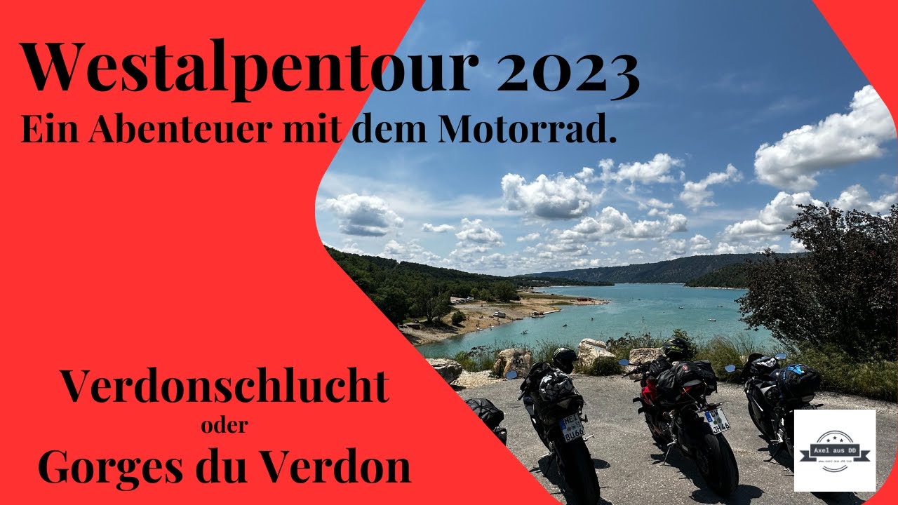 Die Verdonschlucht mit dem Motorrad #verdon #motorradtour #westalpen #routedesgrandesalpes #rawaudio